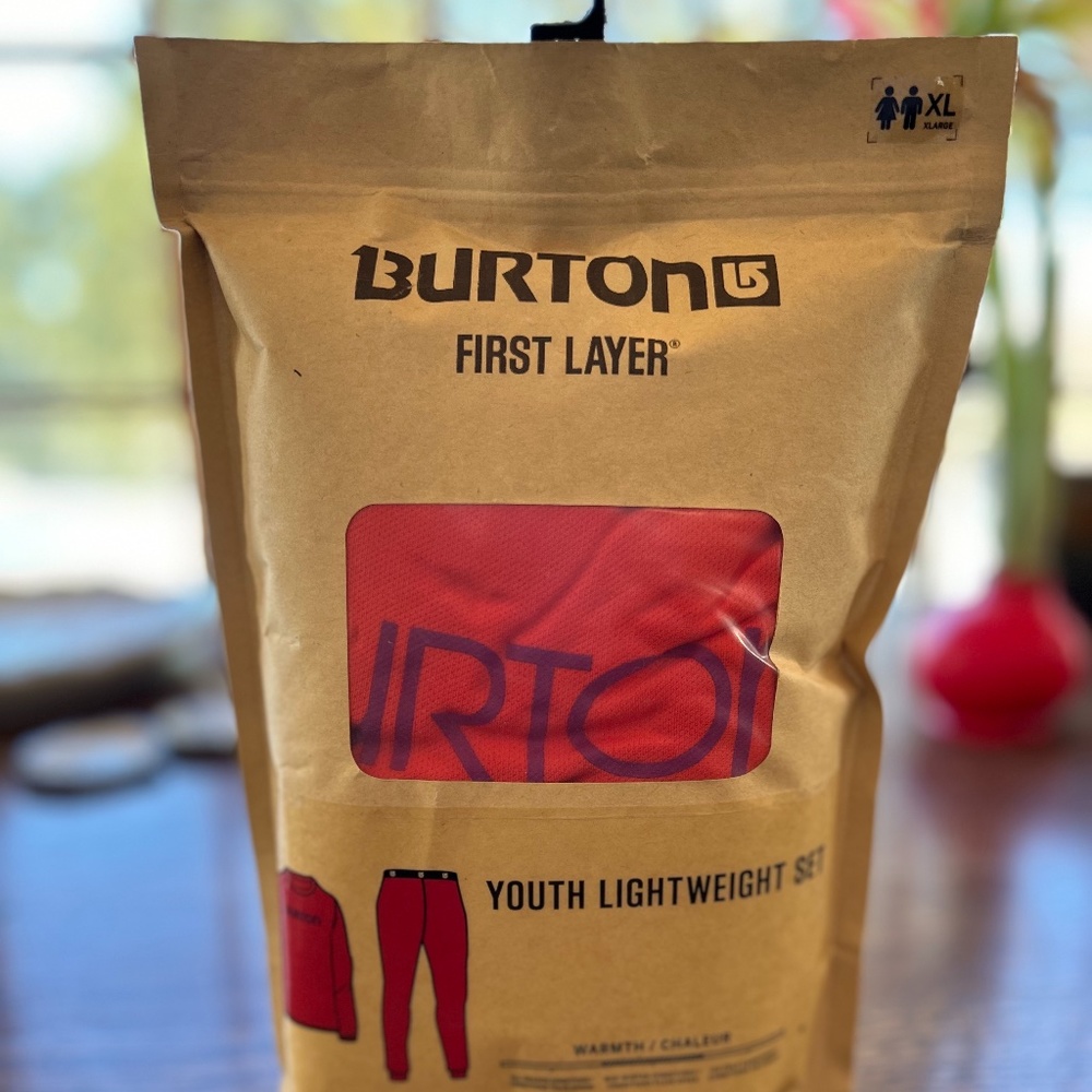 Burton Youth XL Lightweight First Layer Set 18 years Fits W XS-S